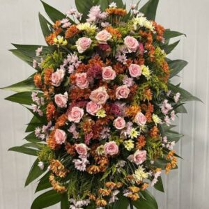 COROA DE FLORES DO CAMPO